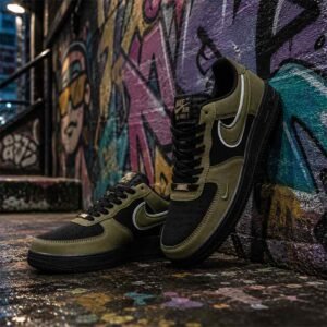 Nike Air Force 1 Olive Elite Sneakers
