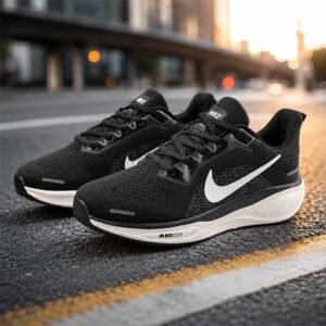 Nike Air Zoom Black & Off-White Running Shoes