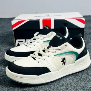 RedTape Heritage 996 Off-White Black Teal Sneakers